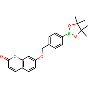 7-[[4-(4,4,5,5-Tetramethyl-1,3,2-dioxaborolan-2-yl)phenyl]methoxy]chromen-2-one