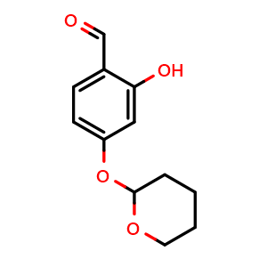 2-Hydroxy-4-((tetrahydro-2h-pyran-2-yl)oxy)benzaldehyde