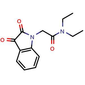 2-(2,3-Dioxoindolin-1-yl)-N,N-diethylacetamide