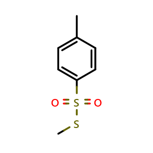 Chemical structure of 1-Methyl-4-[(methylsulfanyl)sulfonyl]benzene , CAS 4973-66-4, AChemBlock Y237001