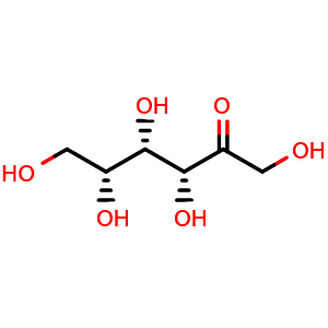 Chemical structure of D-(+)-Sorbose , CAS 3615-56-3, AChemBlock Y237050