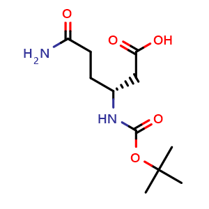 (R)-6-Amino-3-((tert-butoxycarbonyl)amino)-6-oxohexanoic acid
