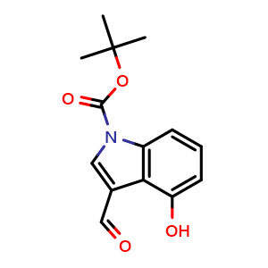tert-Butyl 3-formyl-4-hydroxy-1H-indole-1-carboxylate