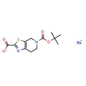 Sodium 5-(tert-butoxycarbonyl)-4,5,6,7-tetrahydrothiazolo[5,4-c]pyridine-2-carboxylate