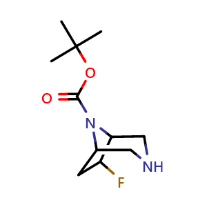 tert-Butyl 6-fluoro-3,8-diazabicyclo[3.2.1]octane-8-carboxylate