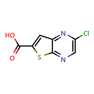 2-Chlorothieno[2,3-b]pyrazine-6-carboxylic acid