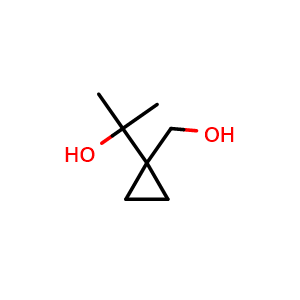 2-[1-(Hydroxymethyl)cyclopropyl]propan-2-ol