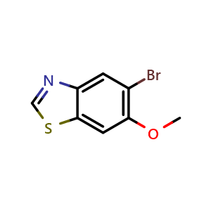 5-Bromo-6-methoxy-1,3-benzothiazole