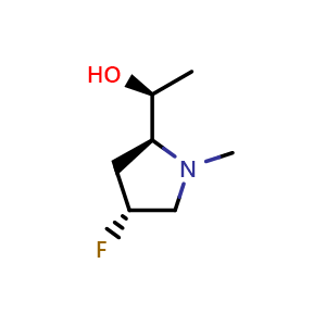 (1S)-1-[(2S,4R)-4-Fluoro-1-methyl-pyrrolidin-2-yl]ethanol