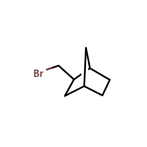 Chemical structure of 2-(Bromomethyl)norbornane , CAS 55932-58-6, AChemBlock Y237609