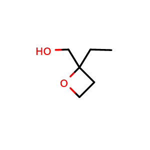 Chemical structure of (2-Ethyloxetan-2-yl)methanol , CAS 56609-16-6, AChemBlock Y237610