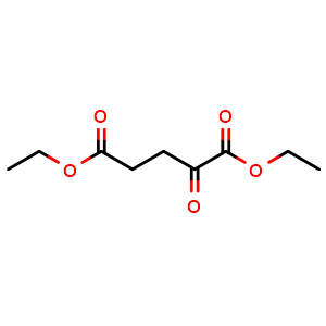Chemical structure of Diethyl 2-oxopentanedioate , CAS 5965-53-7, AChemBlock Y237612
