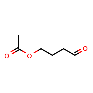 Chemical structure of 4-Oxobutyl acetate , CAS 6564-95-0, AChemBlock Y237617