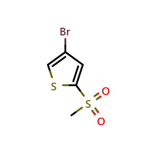 4-Bromo-2-methylsulfonyl-thiophene