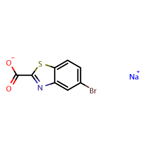 5-Bromo-1,3-benzothiazole-2-carboxylic acid;sodium salt