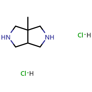 3a-Methyl-2,3,4,5,6,6a-hexahydro-1H-pyrrolo[3,4-c]pyrrole dihydrochloride
