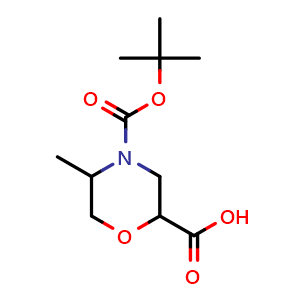 4-Boc-5-methylmorpholine-2-carboxylic acid