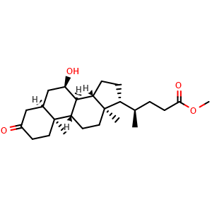 Methyl (R)-4-((5R,7R,8R,9S,10S,13R,14S,17R)-7-hydroxy-10,13-dimethyl-3-oxohexadecahydro-1H-cyclopenta[a]phenanthren-17-yl)pentanoate