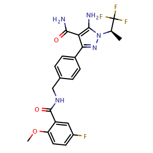 Chemical structure of (R)-Pirtobrutinib , CAS 2101700-14-3, AChemBlock Y237919