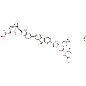 Ledipasvir (acetone)