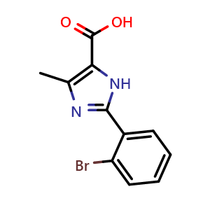 2-(2-Bromophenyl)-5-methyl-3H-imidazole-4-carboxylic acid