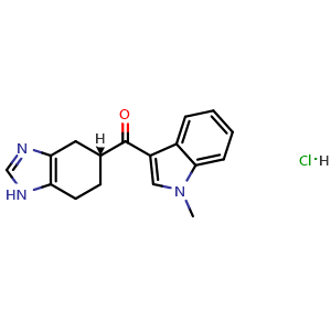 Chemical structure of Ramosetron hydrochloride , CAS 132907-72-3, AChemBlock Z237983