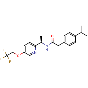 Chemical structure of Suvecaltamide , CAS 953778-58-0, AChemBlock Z237991