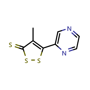 Chemical structure of Oltipraz , CAS 64224-21-1, AChemBlock Z238029