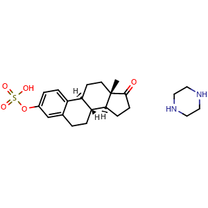 Chemical structure of Estropipate , CAS 7280-37-7, AChemBlock Z238062