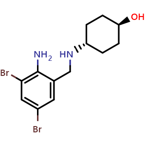 Chemical structure of Ambroxol , CAS 18683-91-5, AChemBlock Z238100
