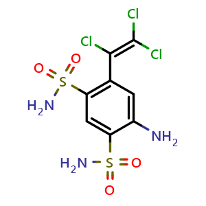 Chemical structure of Clorsulon , CAS 60200-06-8, AChemBlock Z238155