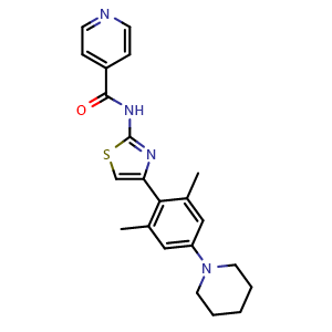 Chemical structure of INH154 , CAS 1587705-63-2, AChemBlock Z238166
