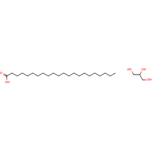 Chemical structure of Monobehenin , CAS 30233-64-8, AChemBlock Z238182