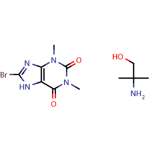 Chemical structure of Pamabrom , CAS 606-04-2, AChemBlock Z238191