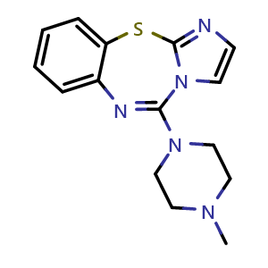 Chemical structure of Pentiapine , CAS 81382-51-6, AChemBlock Z238194
