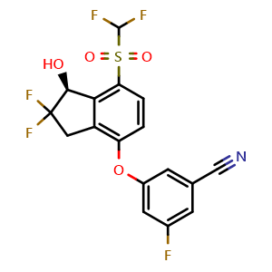Chemical structure of PT2399 , CAS 1672662-14-4, AChemBlock Z238207