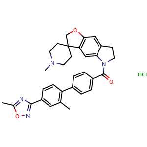 Chemical structure of SB-224289 hydrochloride , CAS 180084-26-8, AChemBlock Z238215