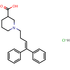 Chemical structure of SKF89976A hydrochloride , CAS 85375-15-1, AChemBlock Z238219