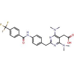 Chemical structure of BI-671800 , CAS 1093108-50-9, AChemBlock Z238269