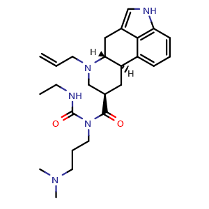 Chemical structure of Cabergoline , CAS 81409-90-7, AChemBlock Z238275