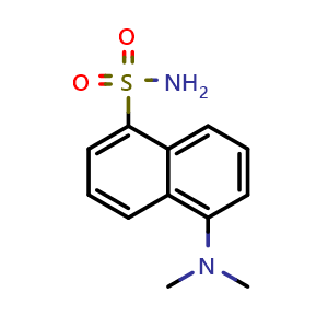 Chemical structure of Dansylamide , CAS 1431-39-6, AChemBlock Z238286