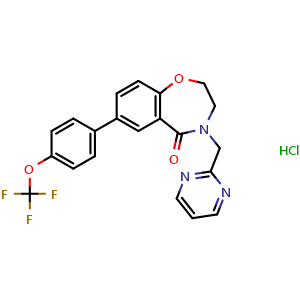 Chemical structure of Eleclazine hydrochloride , CAS 1448754-43-5, AChemBlock Z238291