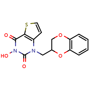 Chemical structure of FEN1-IN-1 , CAS 824983-91-7, AChemBlock Z238294