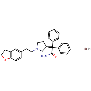 Chemical structure of Darifenacin hydrobromide , CAS 133099-07-7, AChemBlock Z238298