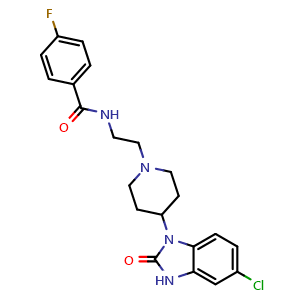 Chemical structure of Halopemide , CAS 59831-65-1, AChemBlock Z238303