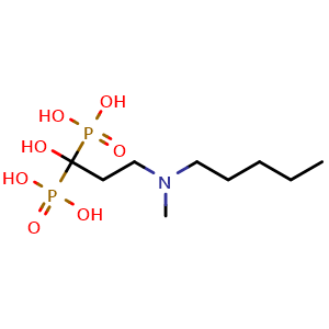 Chemical structure of Ibandronic acid , CAS 114084-78-5, AChemBlock Z238322