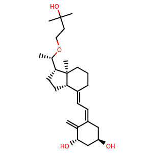 Chemical structure of Maxacalcitol , CAS 103909-75-7, AChemBlock Z238323