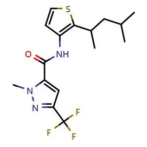 Chemical structure of Penthiopyrad , CAS 183675-82-3, AChemBlock Z238333