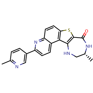 Chemical structure of PF-3644022 , CAS 1276121-88-0, AChemBlock Z238334