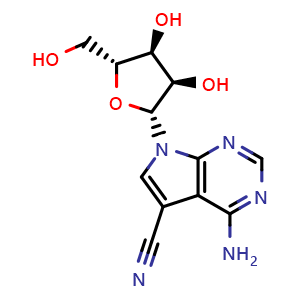Chemical structure of Toyocamycin , CAS 606-58-6, AChemBlock Z238354